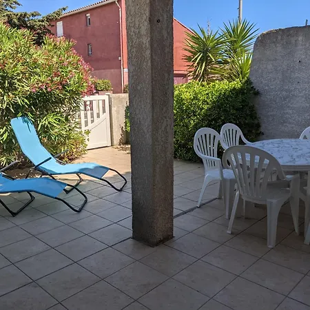 Maison T4 Avec Garage, Clim, Cour Arboree, Confort Total - 6 Pers, A 200m De La Plage - Fr-1-797-55 *